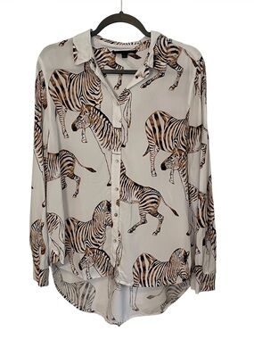 Jane + Delancey Zebra Print Top